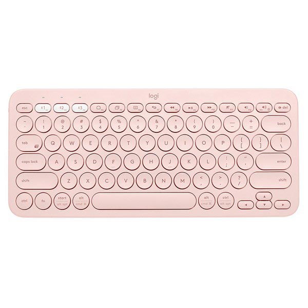 dodelijk combinatie kader Logitech K380 Multi-Device Bluetooth Wireless Keyboard Pink| Techinn