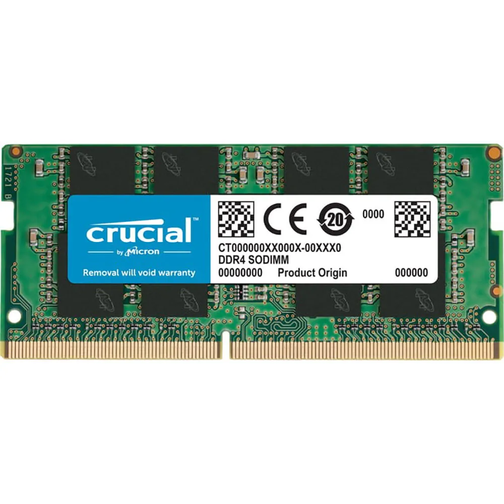 Micron Crucial 1x8GB DDR4 3200Mhz RAM Green | Techinn