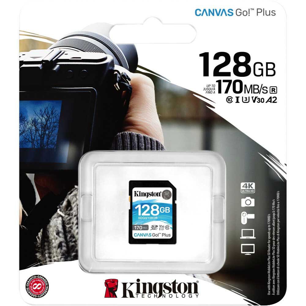 Kingston メモリカード SDXC Canvas Go Plus 170R 128GB