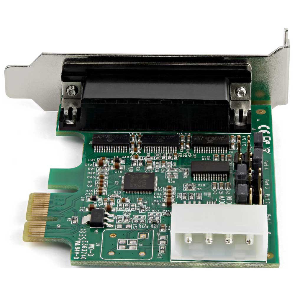 Startech PCIe 4 Port RS232 Utvidelseskort