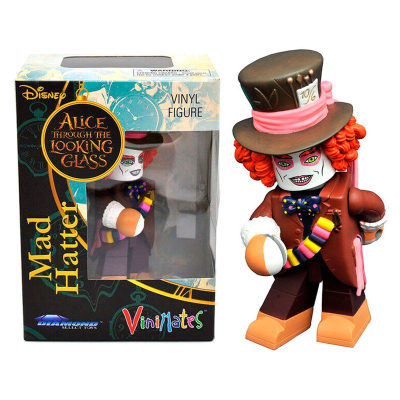 Diamond select toys Alice Through The Looking Glass Mad Hatter Vinimates 14 cm