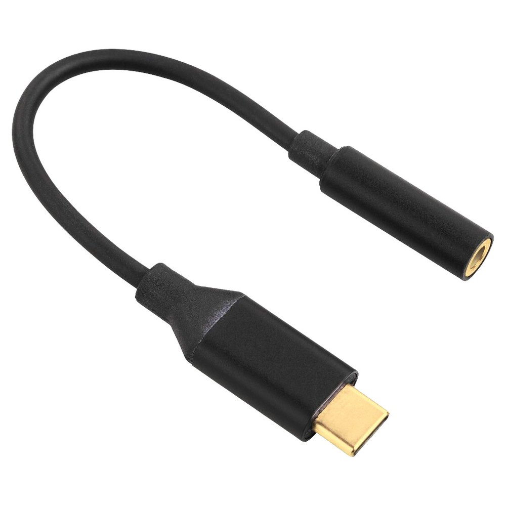 Hama USB-C Adapter to 3.5 mm Audio Jack Plug Negro Techinn