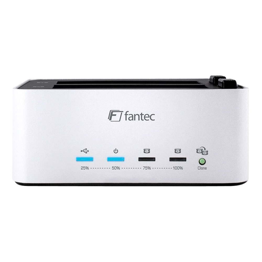 Fantec Forbindelsesstation AluDOCK2X USB3.0