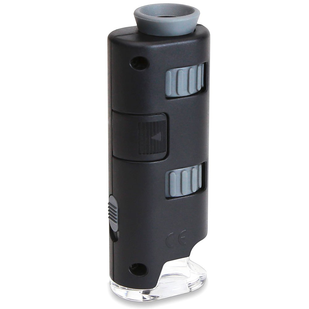 Carson Extrem leistungsstarkes 60-75x MicroMax Taschenmikroskop mit LED-Beleu... 