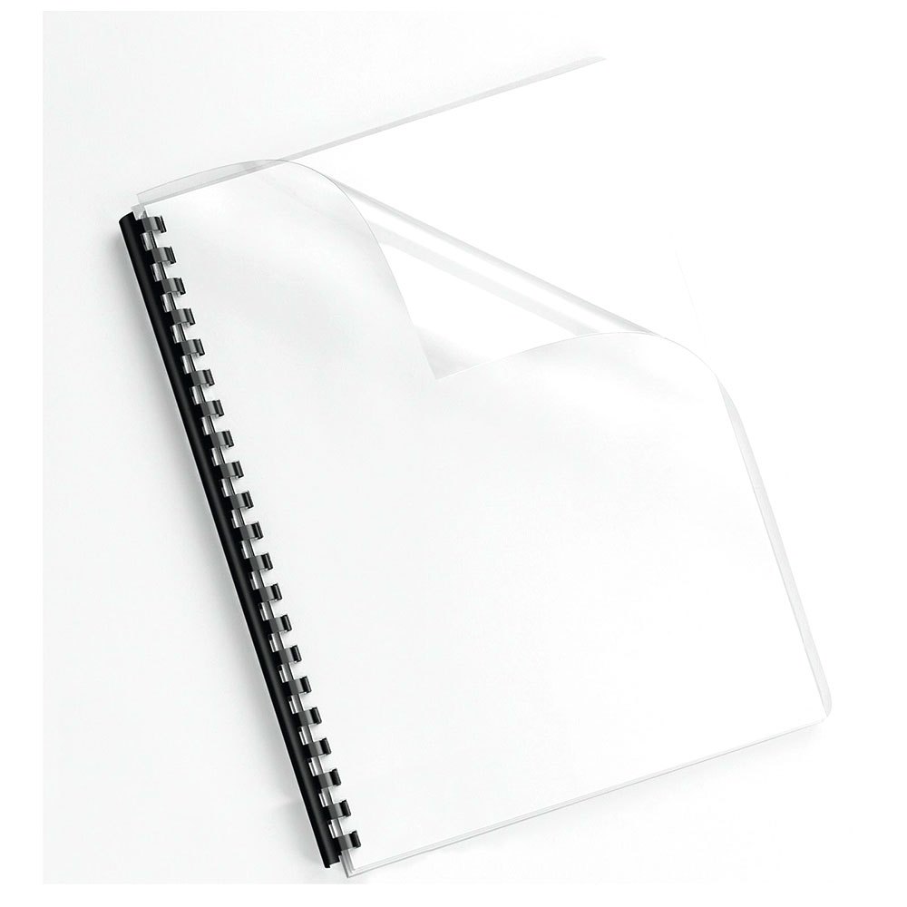 Fellowes Binding Covers A4 Superclear PVC 200 Mikron 100 Units Paper