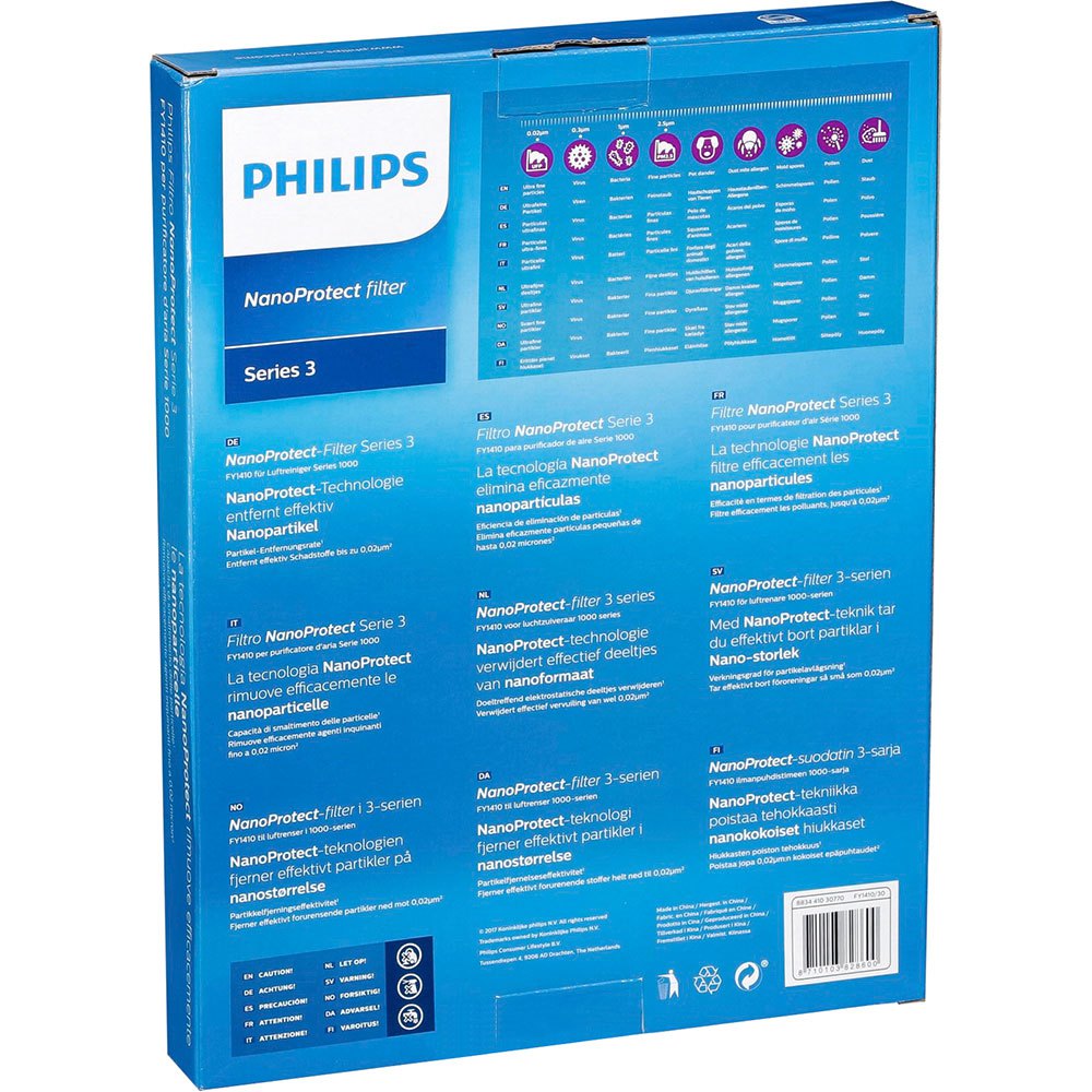 Philips FY 1410/30 Nano Protect Αντικατάσταση φίλτρου