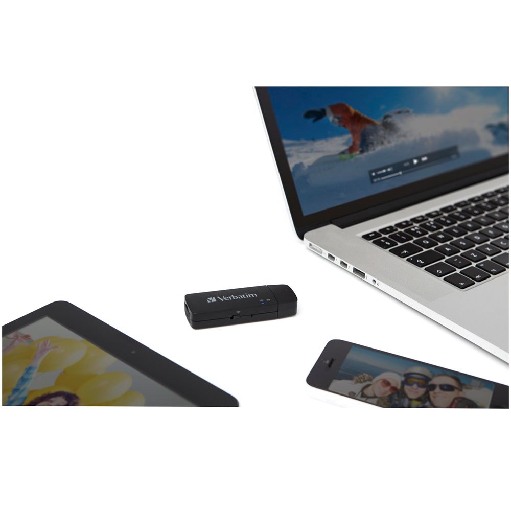 Verbatim Lecteur De Carte Sans Fil MediaShare Mini MicroSD