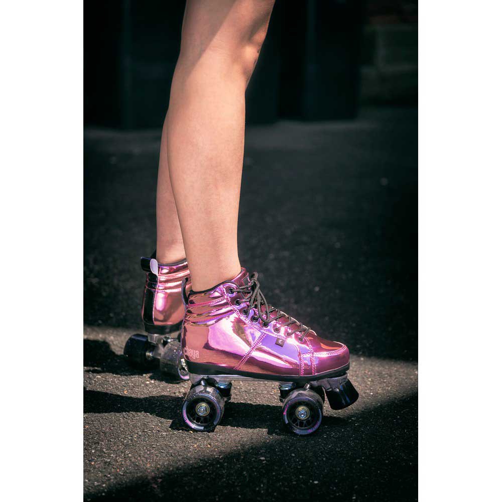 Chaya Pink Laser Roller Skates 