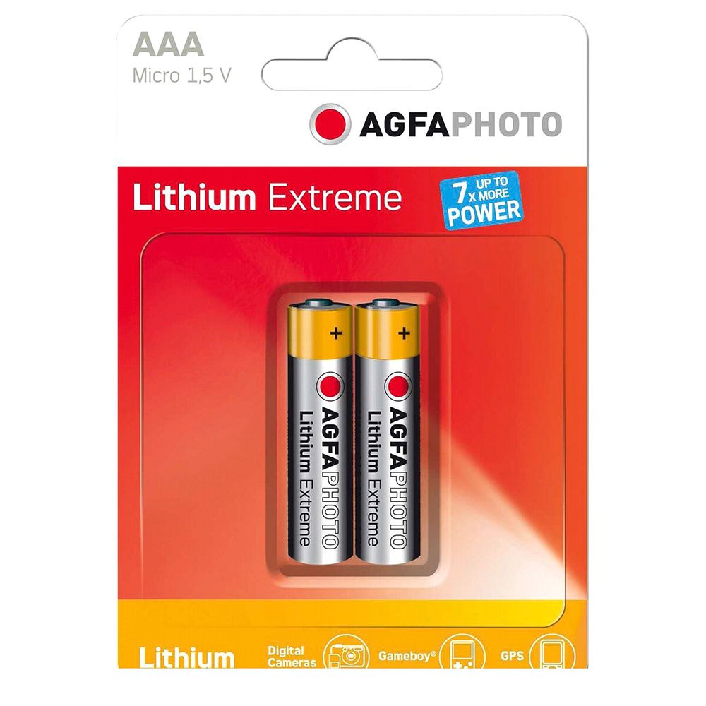 Agfa Pilas Extreme Litio Micro AAA LR 04 Plateado