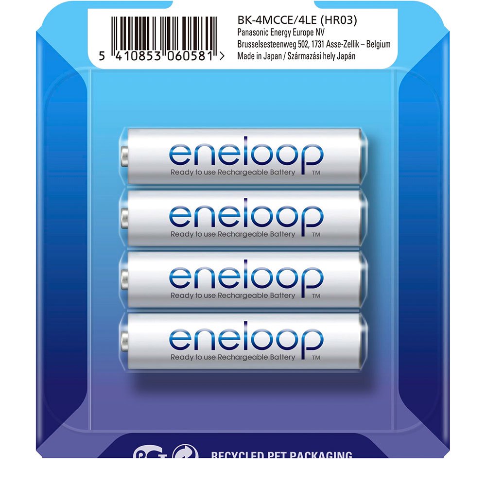Eneloop Baterias 4 Micro AAA 750mAh