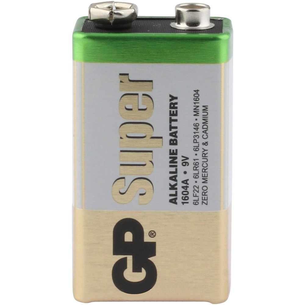 Gp batteries Super Alkaline 9V-Block 6LR61 Batteries
