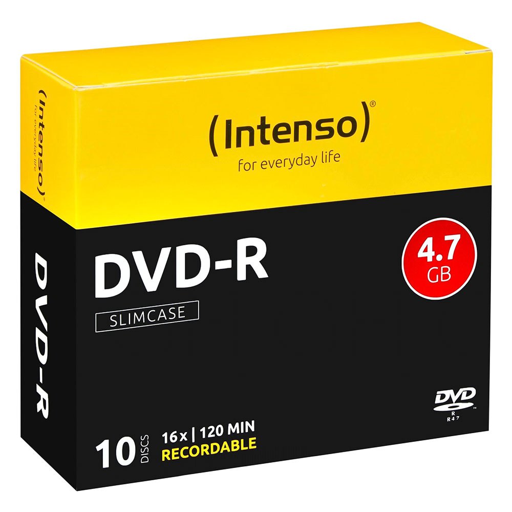 intenso-dvd-r-4.7gb-recordable-16x-speed-10-units
