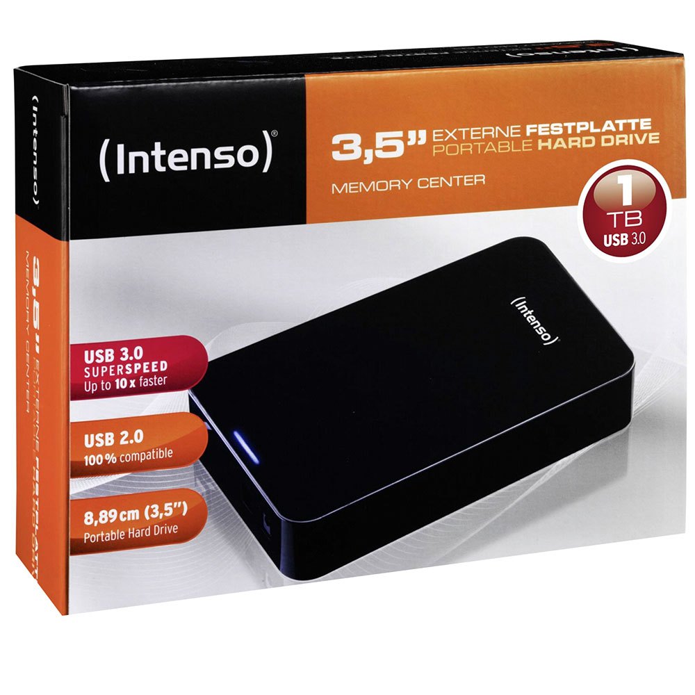 Intenso Memory Center 1TB 3.5 USB 3.0 External HDD Hard Drive