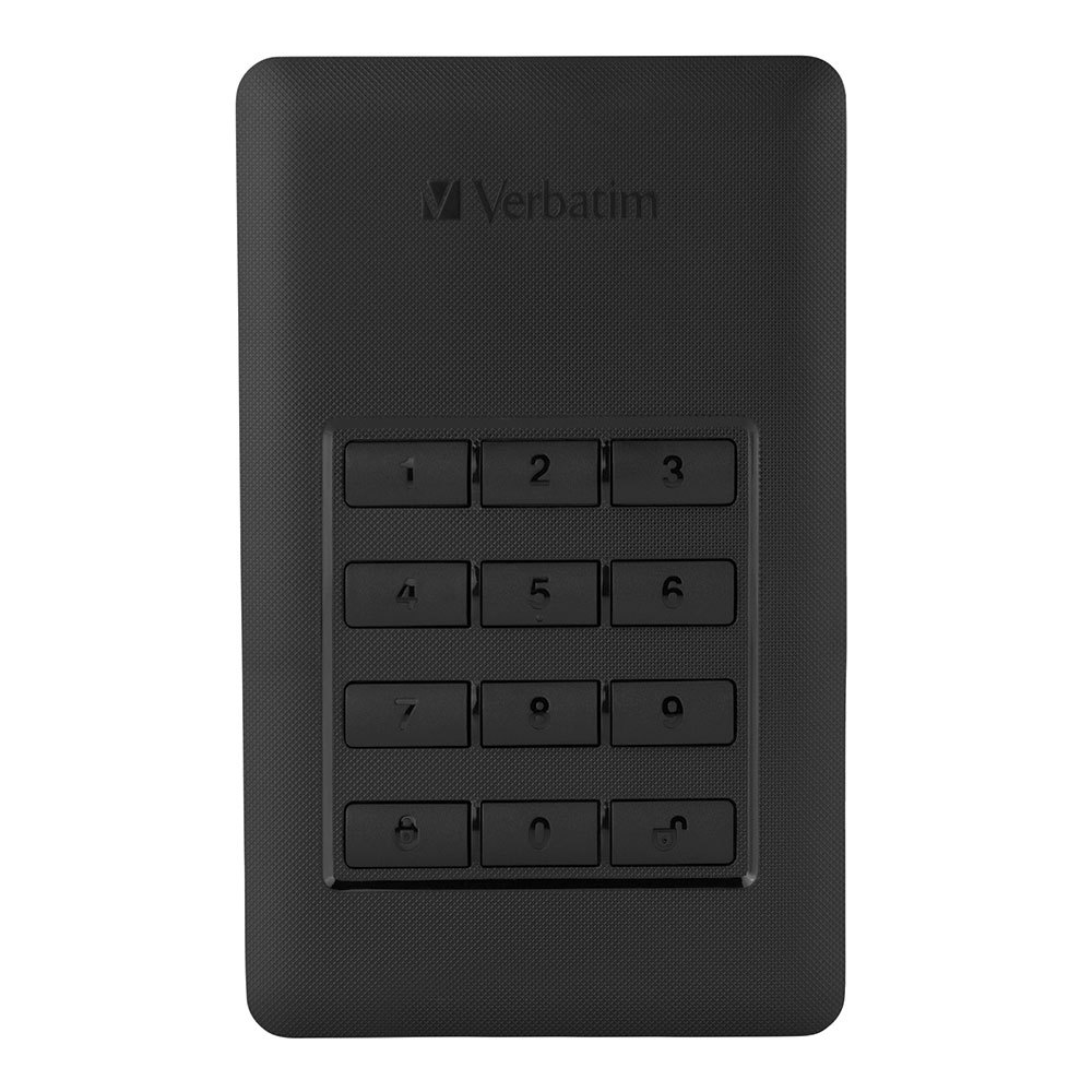 Verbatim 외장형 HDD 하드 드라이브 Store N Go 2TB Secure USB 3.1