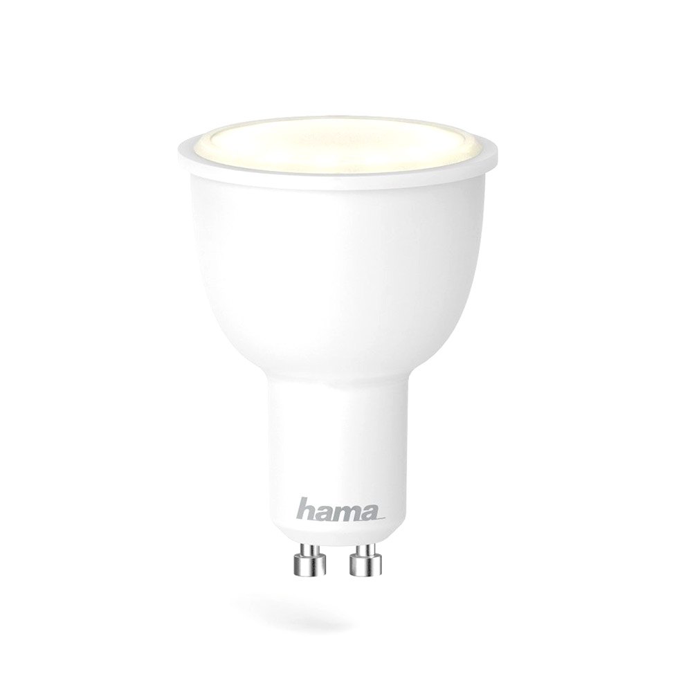 test Lull element Hama WiFi LED Lampe GU10 4.5W RGB Dimmable White | Techinn