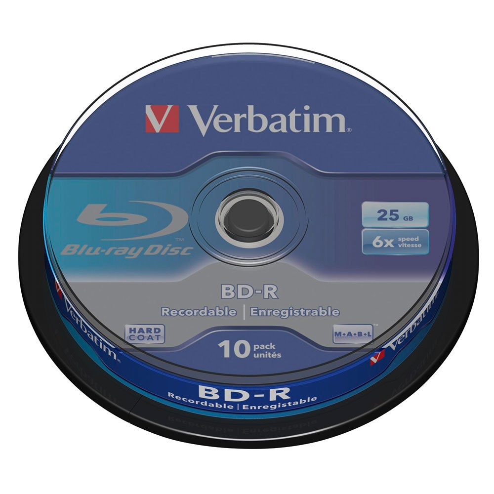 verbatim-bd-r-blu-ray-25gb-6x-Ταχύτητα-19-μονάδες