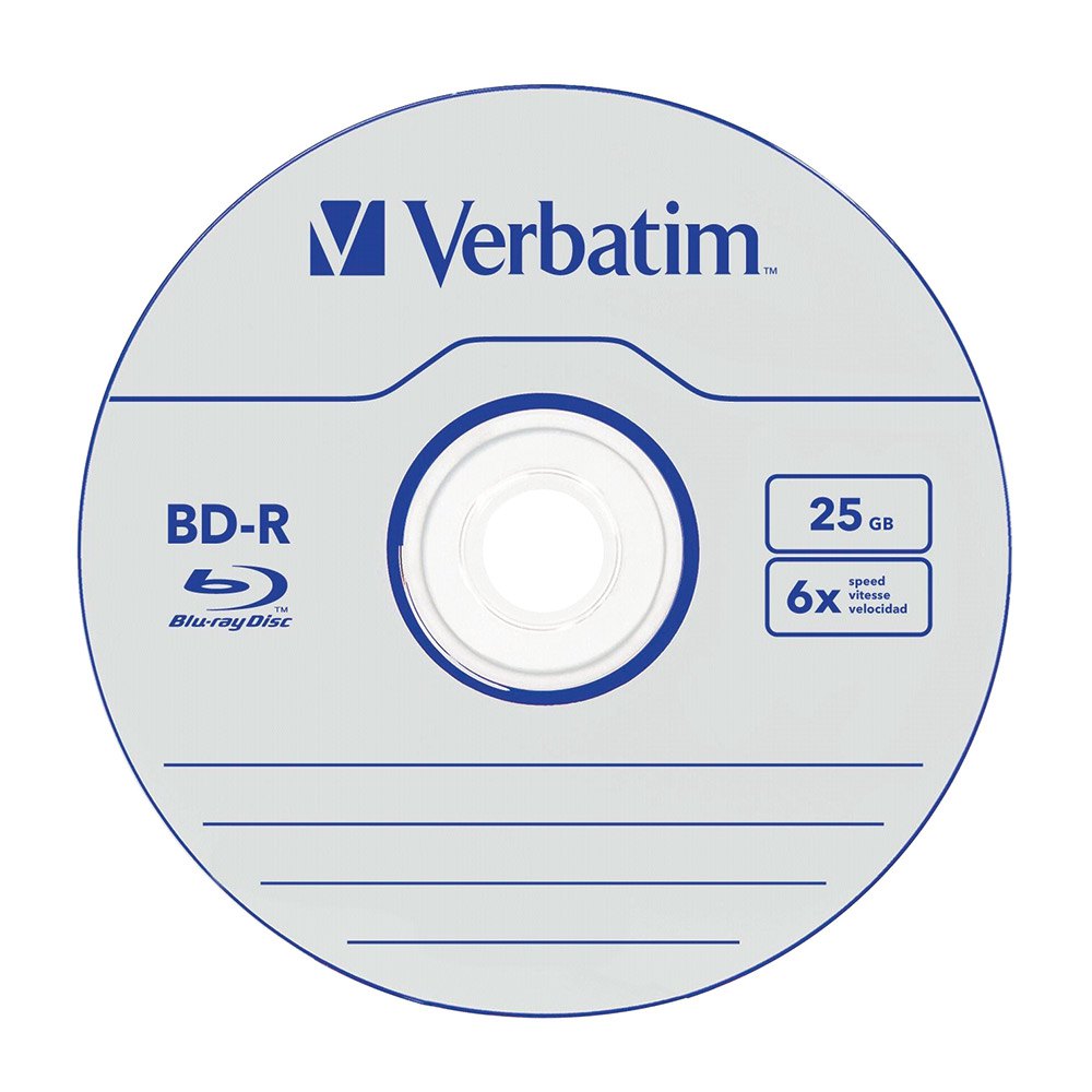Verbatim Hastighet BD-R Blu-Ray 25GB 6x 5 Enheter