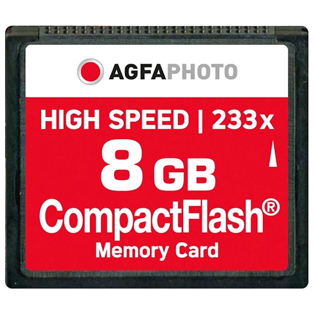 Tarjeta de memoria CF compacta AGFA 8 GB HighSpeed 10433 NUEVA 003-051 * 