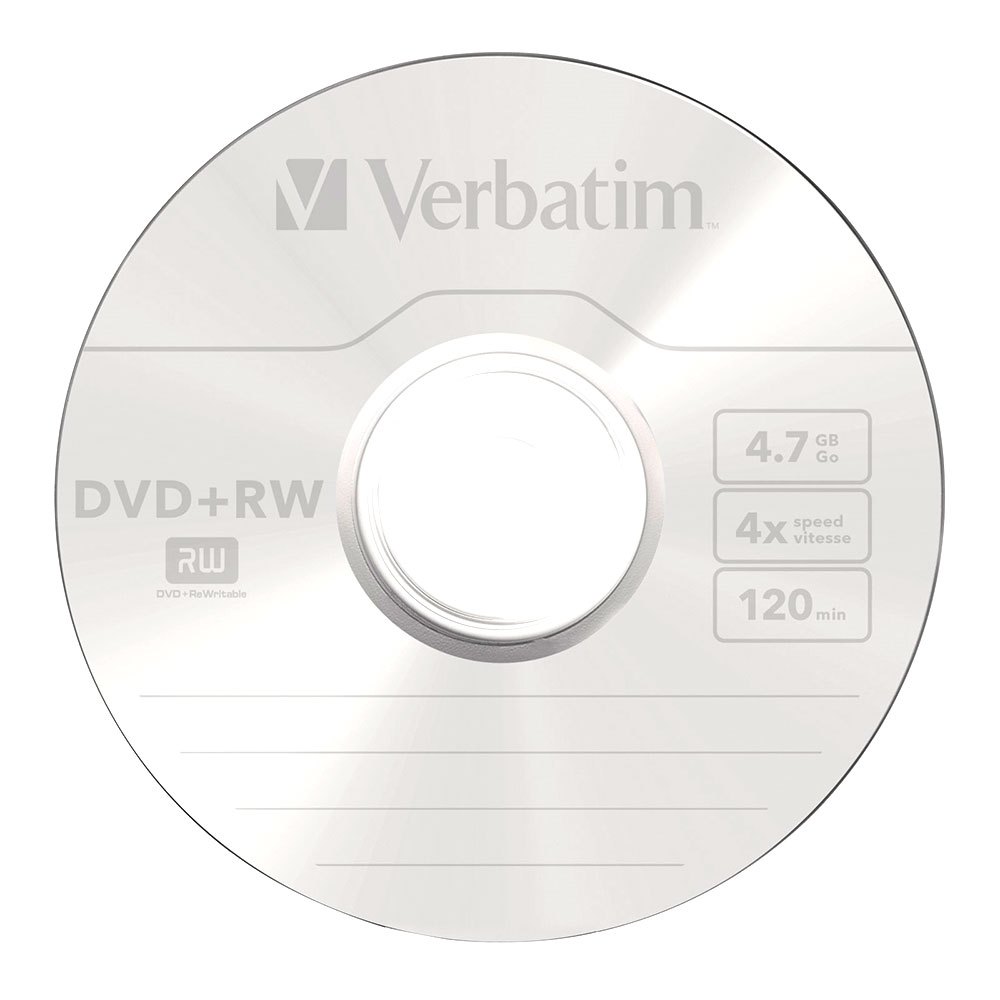 Verbatim Hastighet DVD+RW 4.7GB 4x 25 Enheter