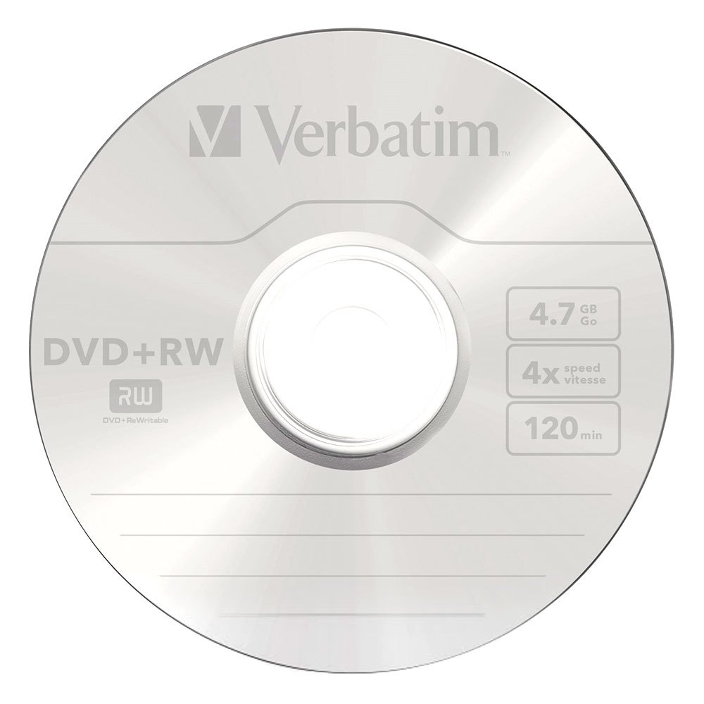 Verbatim La Vitesse DVD+RW 4.7GB 4x 5 Unités