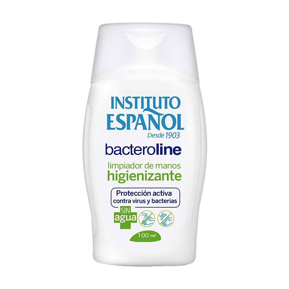 instituto-espanol-bacteroline-sanitizing-hand-clearner-no-water-100ml-cleaner