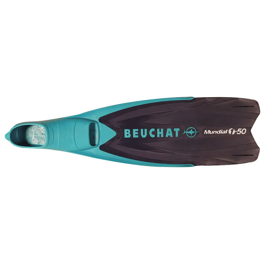 Beuchat Mundial One 50 スピアフィッシングフィン 青| Diveinn