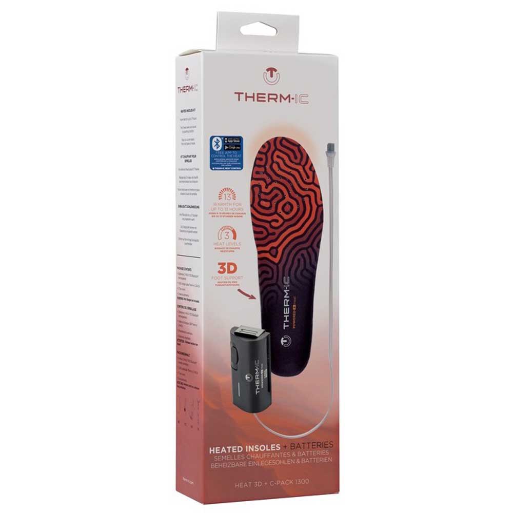 Therm-ic Set Heat 3D & C-Pack 1300 B Bluetooth Heated Insoles