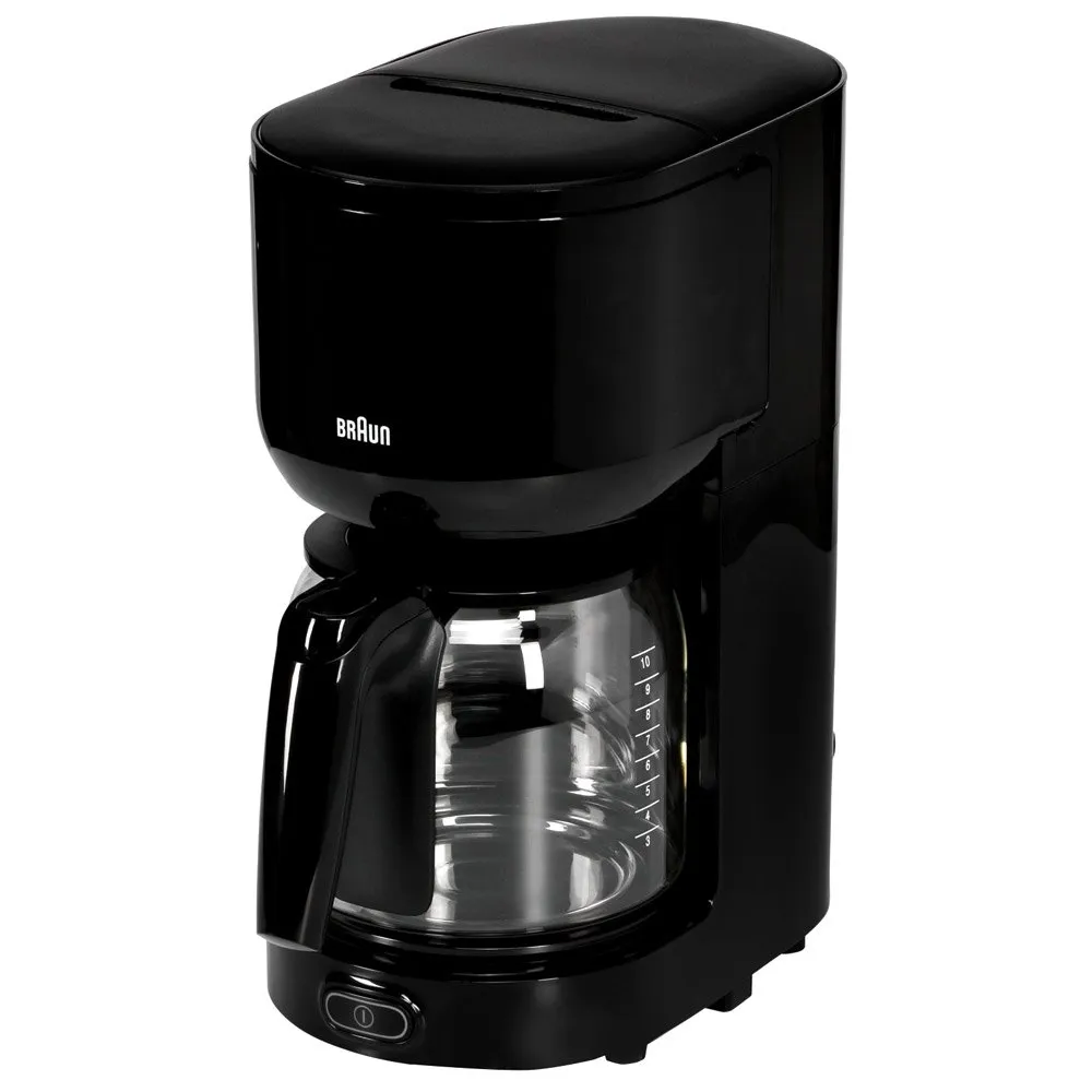 Braun KF 3120 PurEase Drip Coffee Maker Black Techinn