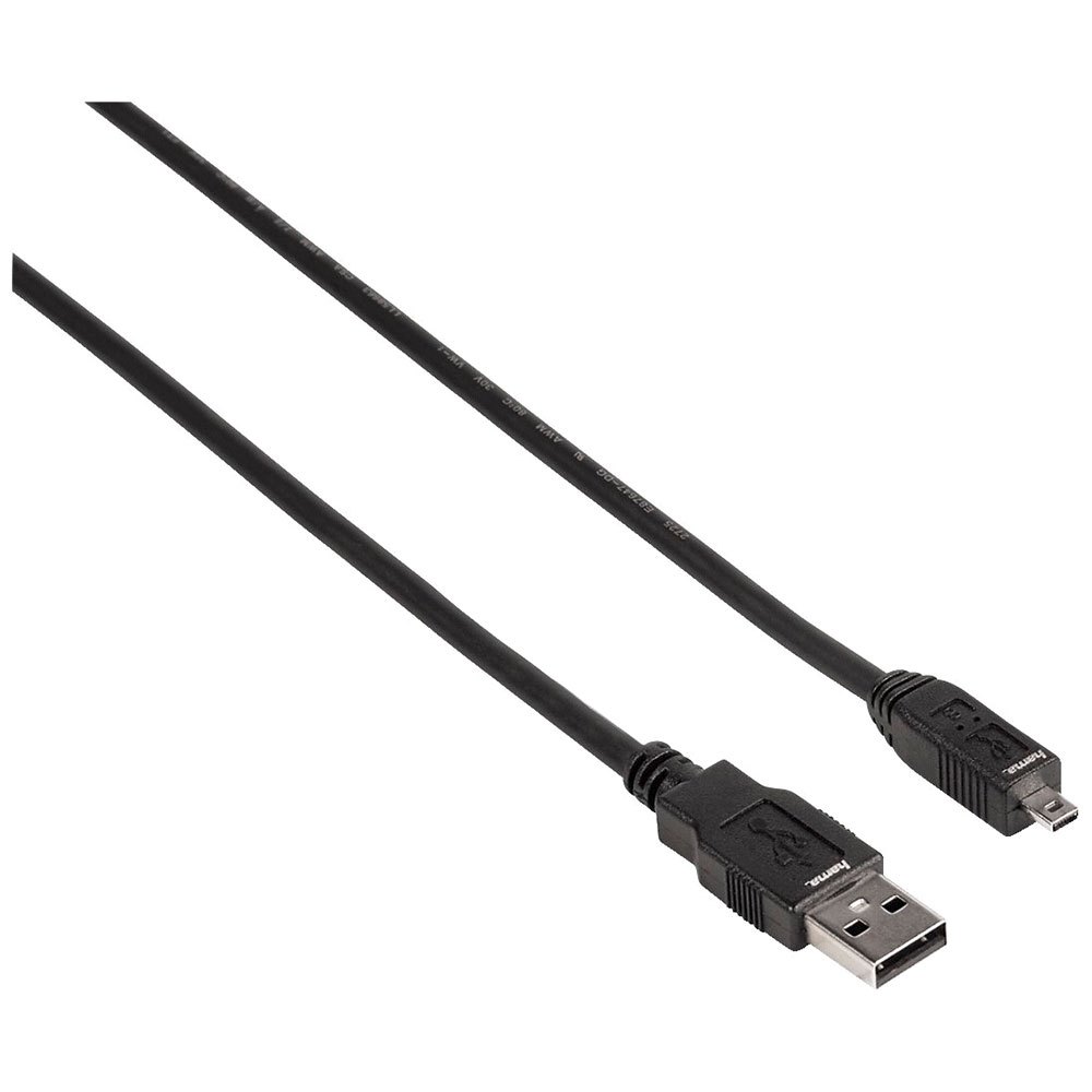 Relacionado Lírico Con otras bandas Hama USB 2.0 Cable B8 Pin USB A - Mini USB B 1.8 m Negro| Techinn