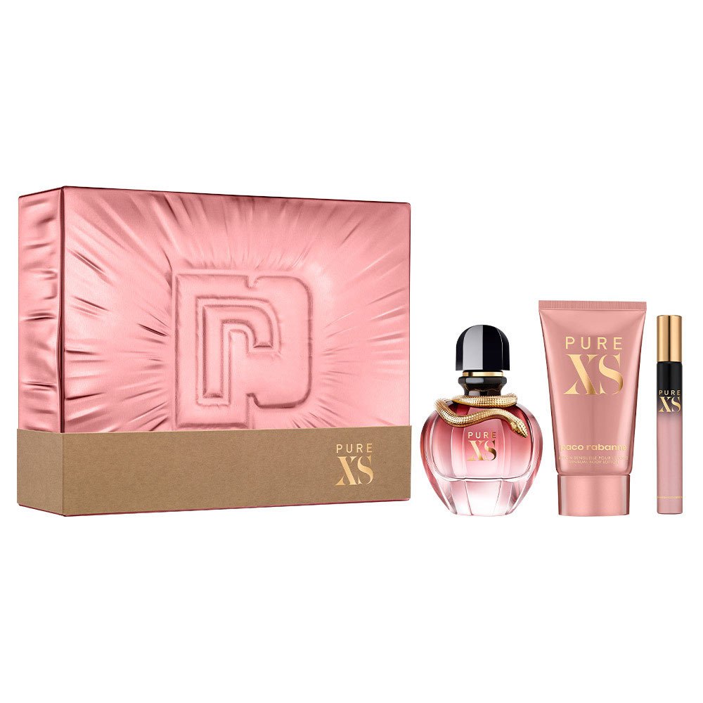 paco-rabanne-pure-xs-for-her-eau-de-parfum-50ml-body-lotion-75ml-eau-parfum-10ml