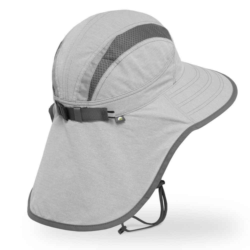 Chlorine Resistant Ultra UV Sport Hat grey 