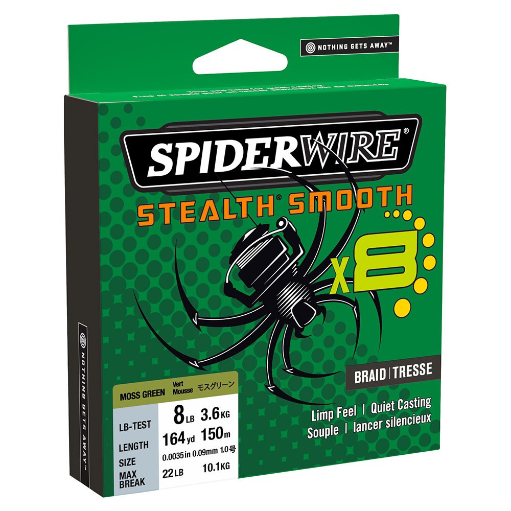 Spiderwire Stealth Smooth 8 Camo Braided 300m All Sizes Fishing Line 