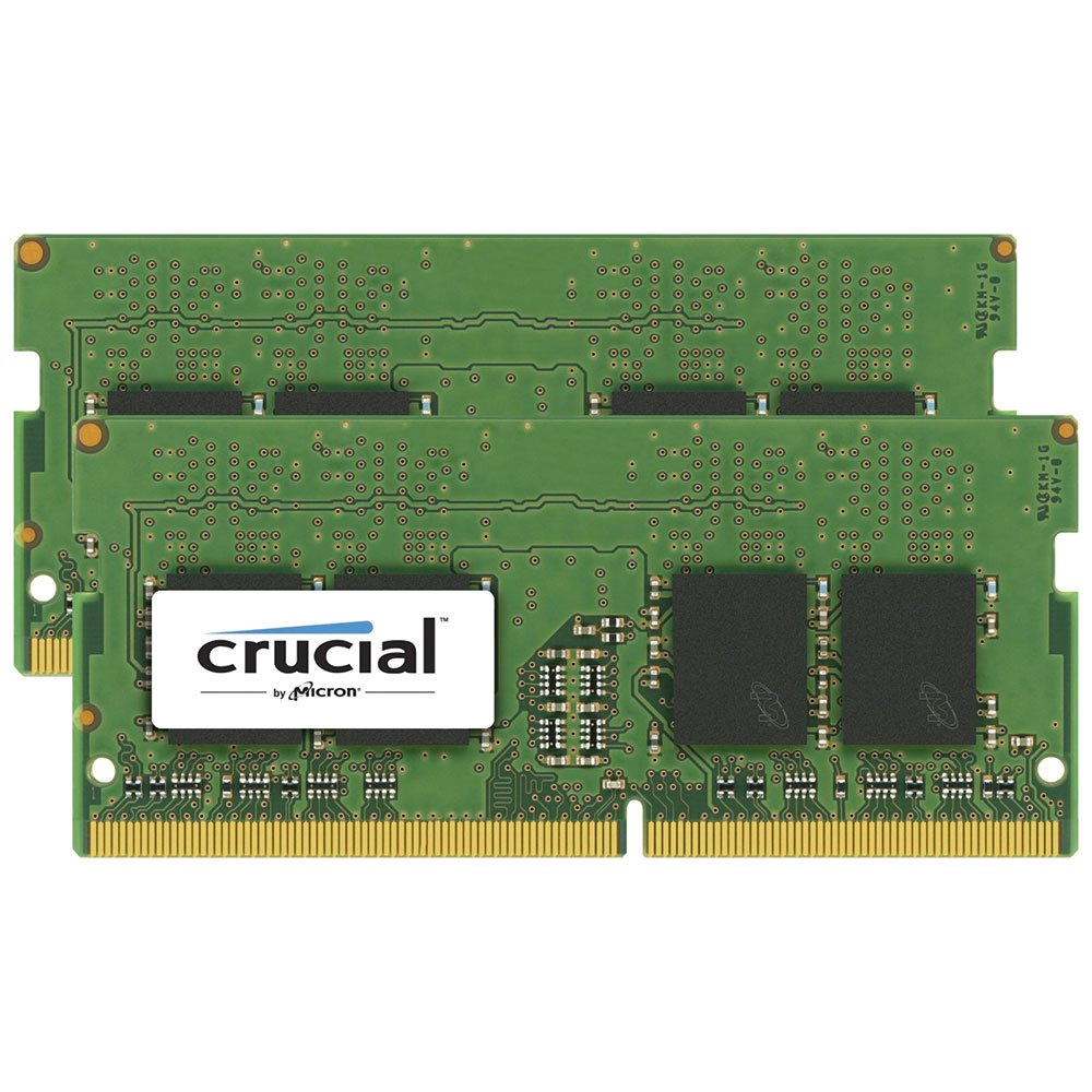 Crucial 8GB Kit DDR4 2666Mhz MT/s 4GBx2 SO-DIMM 260pin SR X8 Unbuff RAM  память Зеленый| Techinn
