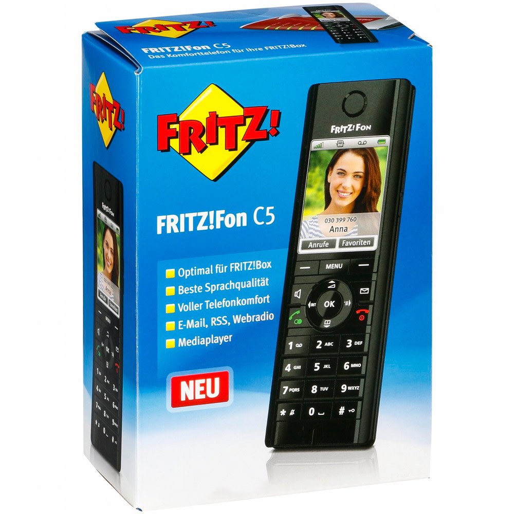 Avm Téléphone Fixe Sans Fil Sans Fil Fritz! Fon C5