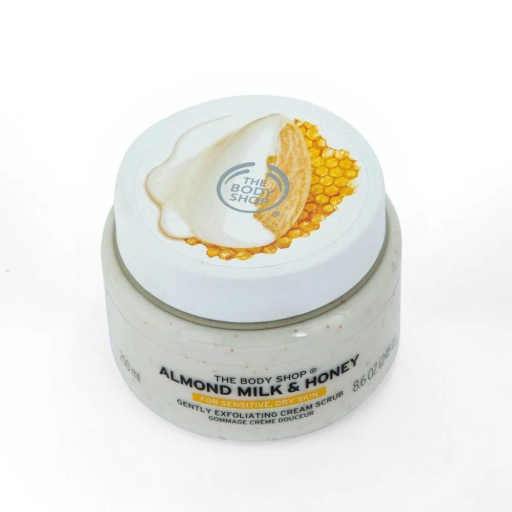The body shop Body Scrub Milk&Honey 250ml White Dressinn
