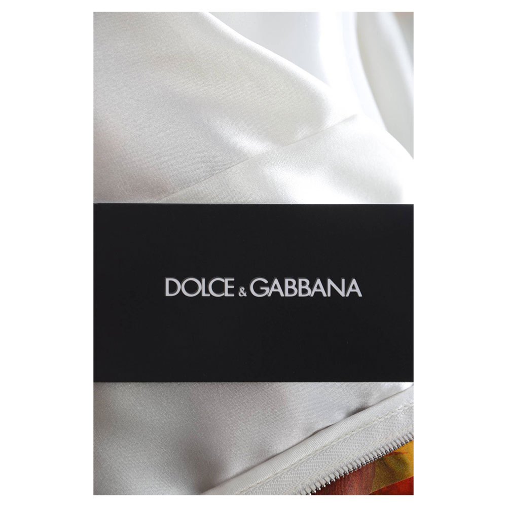 Dolce & gabbana Medium Kort Klänning I Siden 733624