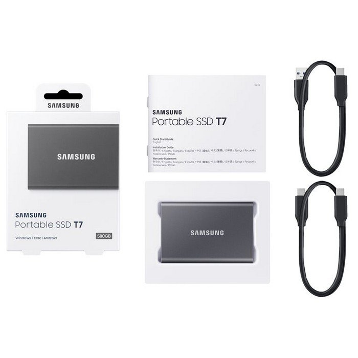 Samsung SSD externo T7 MU-PC500T 500GB