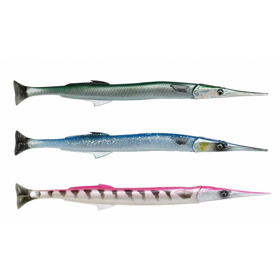 Savage Gear 3D Nadelfisch Pulsetail 2+1 Köder 14cm 12g Seefischen Alle Farben 