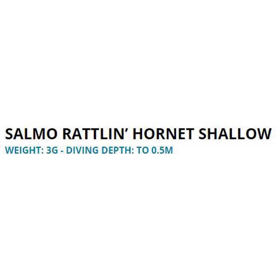 Salmo Crankbait Rattlin Hornet 35 Mm 5.5g