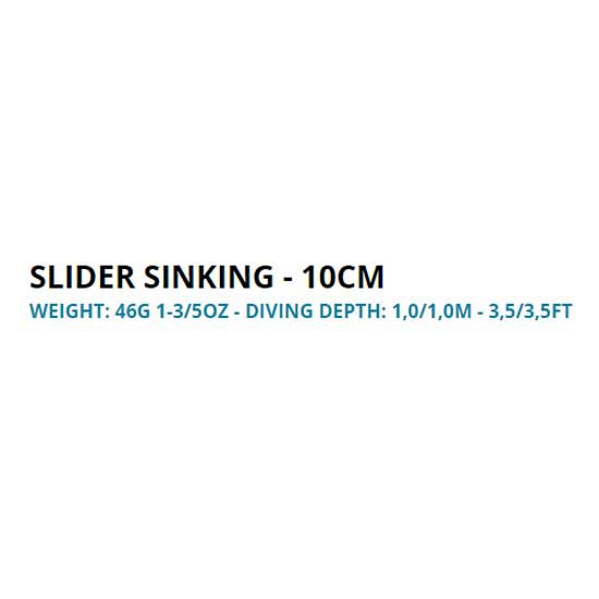 Salmo Glidebait Slider 100 Mm 46g