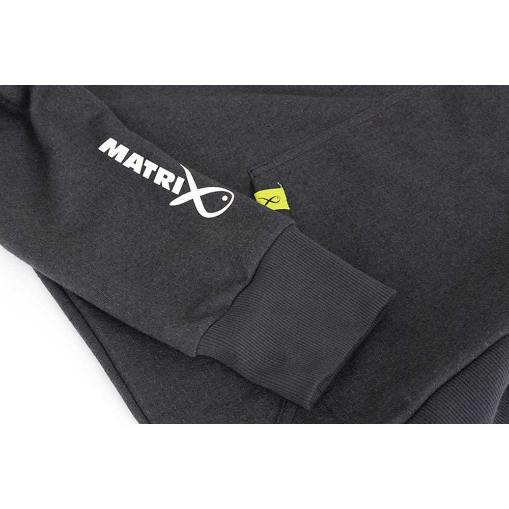 Details about   Fox Matrix Minimal Black Marl Hoody Coarse Fishing Clothing 