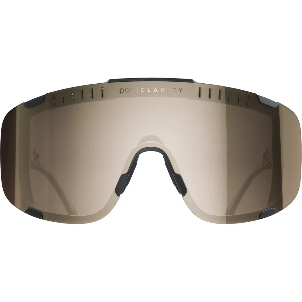 POC Devour Mirrored Polarized Sunglasses, Black | Bikeinn