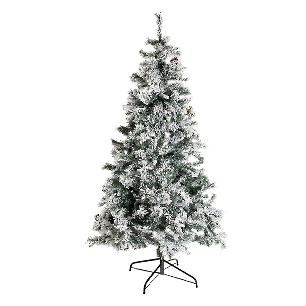 Hertog Okkernoot Zij zijn L´oca nera Kerstboom Met Sneeuw H 210 Cm 370 Leds Wit | Bricoinn Bomen