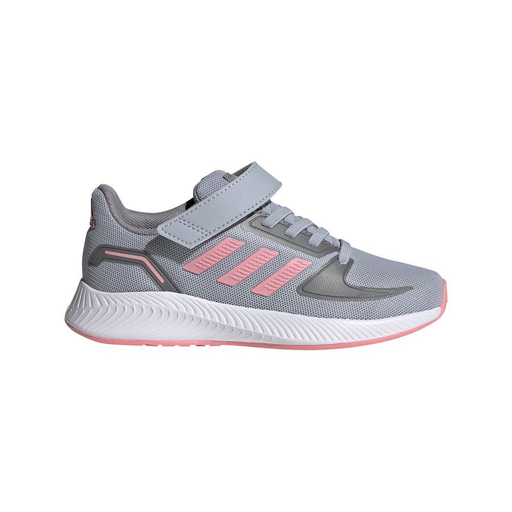 Londres autoridad blanco adidas sportswear Zapatillas Velcro Run Falcon 2.0 Niño Gris| Kidinn