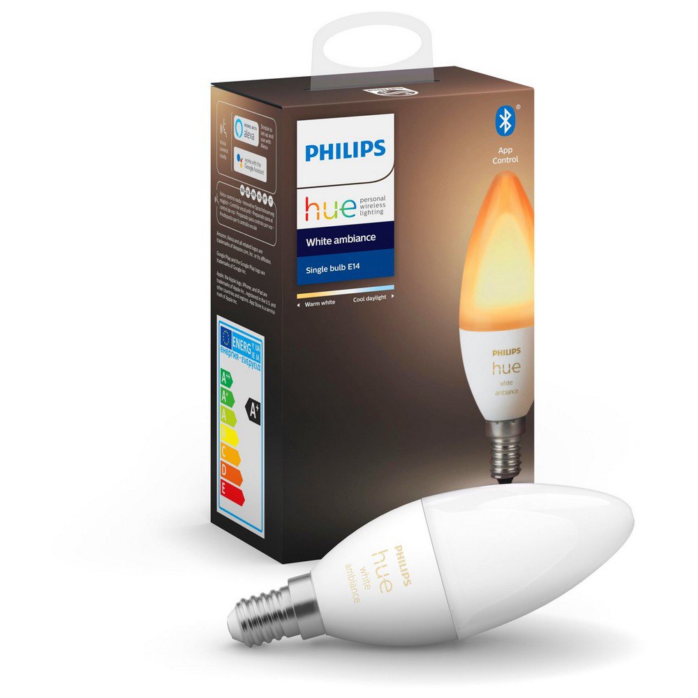 Philips Enkel LED E Hue White Ambiance 14 Glödlampa