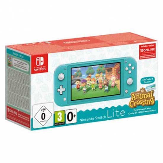 Nintendo Switch Lite + Animal Crossing New Horizons Spill + 3 måneders NSO-kupong