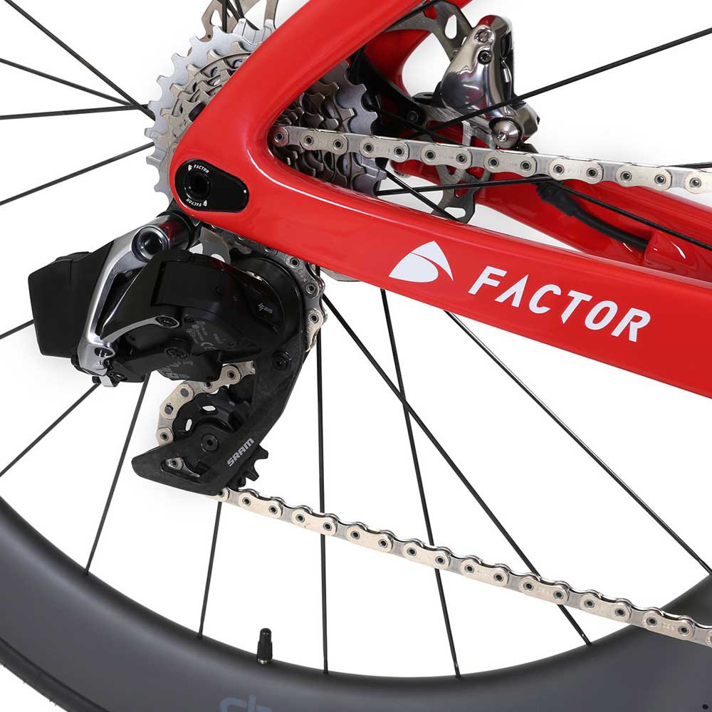 Factor SLiCK Disc Red eTap AXS X1 Road Bike