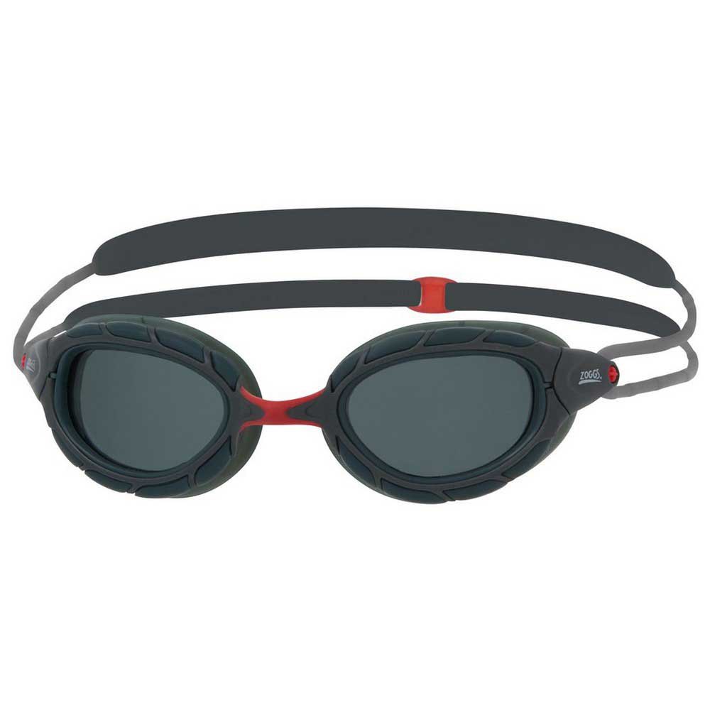 Zoggs Phantom Elite Polarized Smoke Black Swim Goggles 