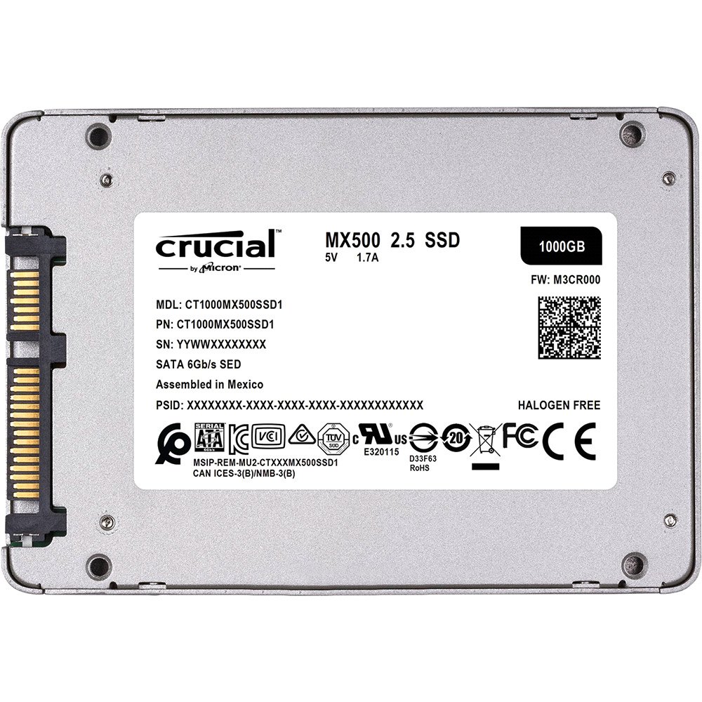 Crucial SSD MX500 SSD 1TB