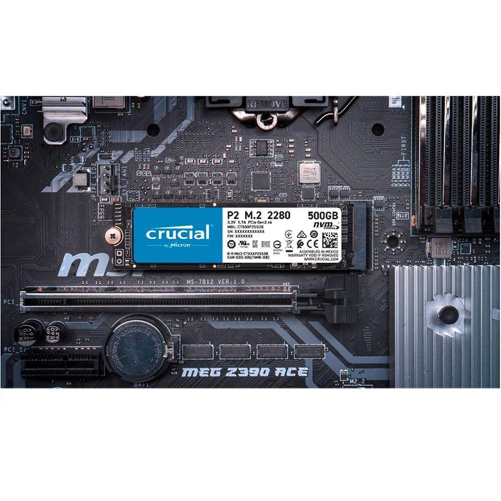 Crucial P2 500GB 3D NVMe M.2 SSD SSD